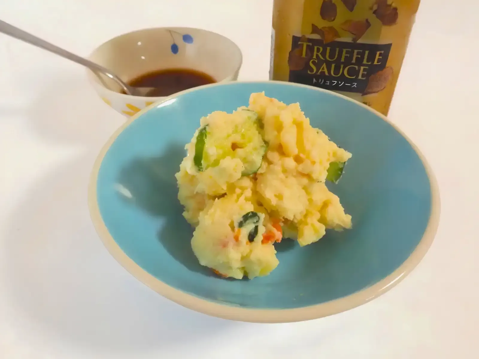 ポテトサラダかける前